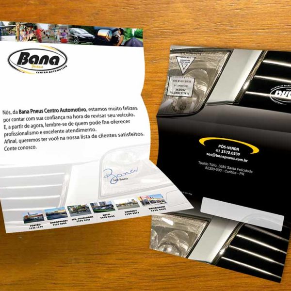 bana pneus carta clientes